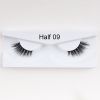 1Pair Mink Half Lashes Soft Thick Eye End Lengthening Faux Eyelashes
