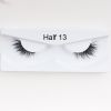 1Pair Mink Half Lashes Soft Thick Eye End Lengthening Faux Eyelashes