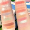 20 Colors Shiny Eyeshadow Palette Matte Rose Color