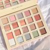 20 Colors Shiny Eyeshadow Palette Matte Rose Color