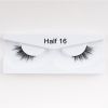 1Pair Mink Half Lashes Soft Thick Eye End Lengthening Faux Eyelashes